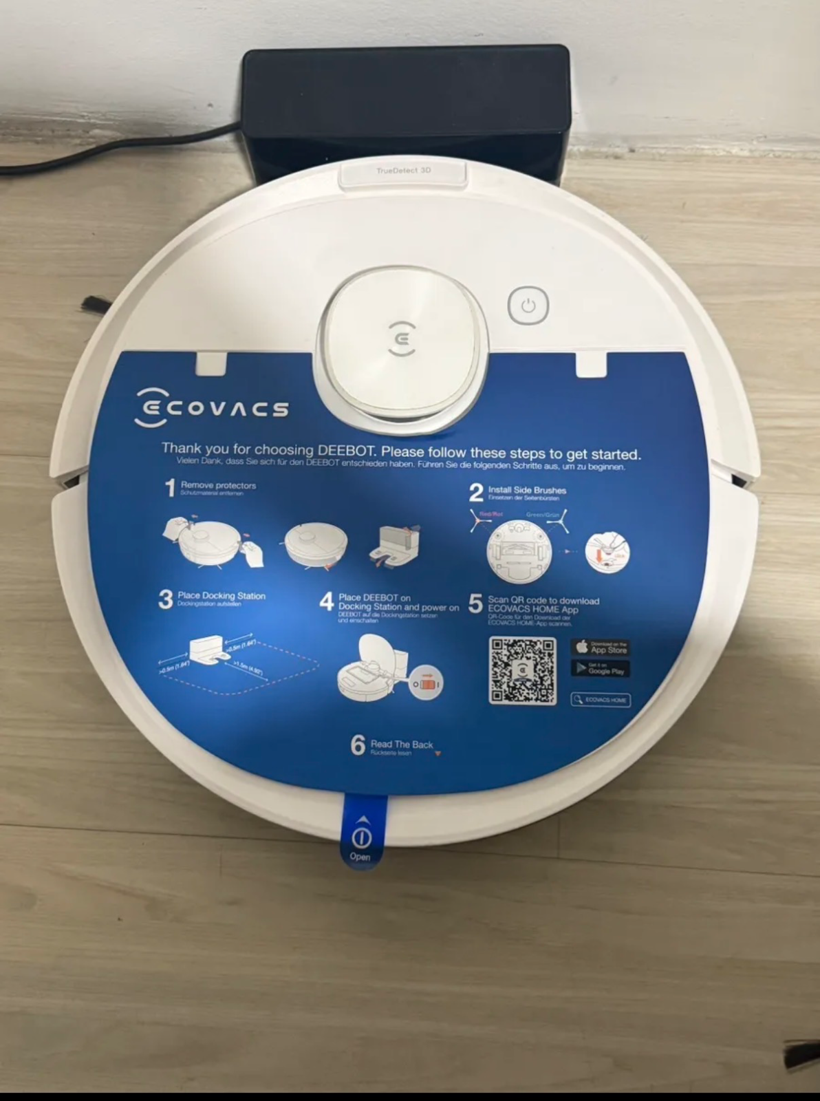 Deebot Ozmo T8 mit Station OVP