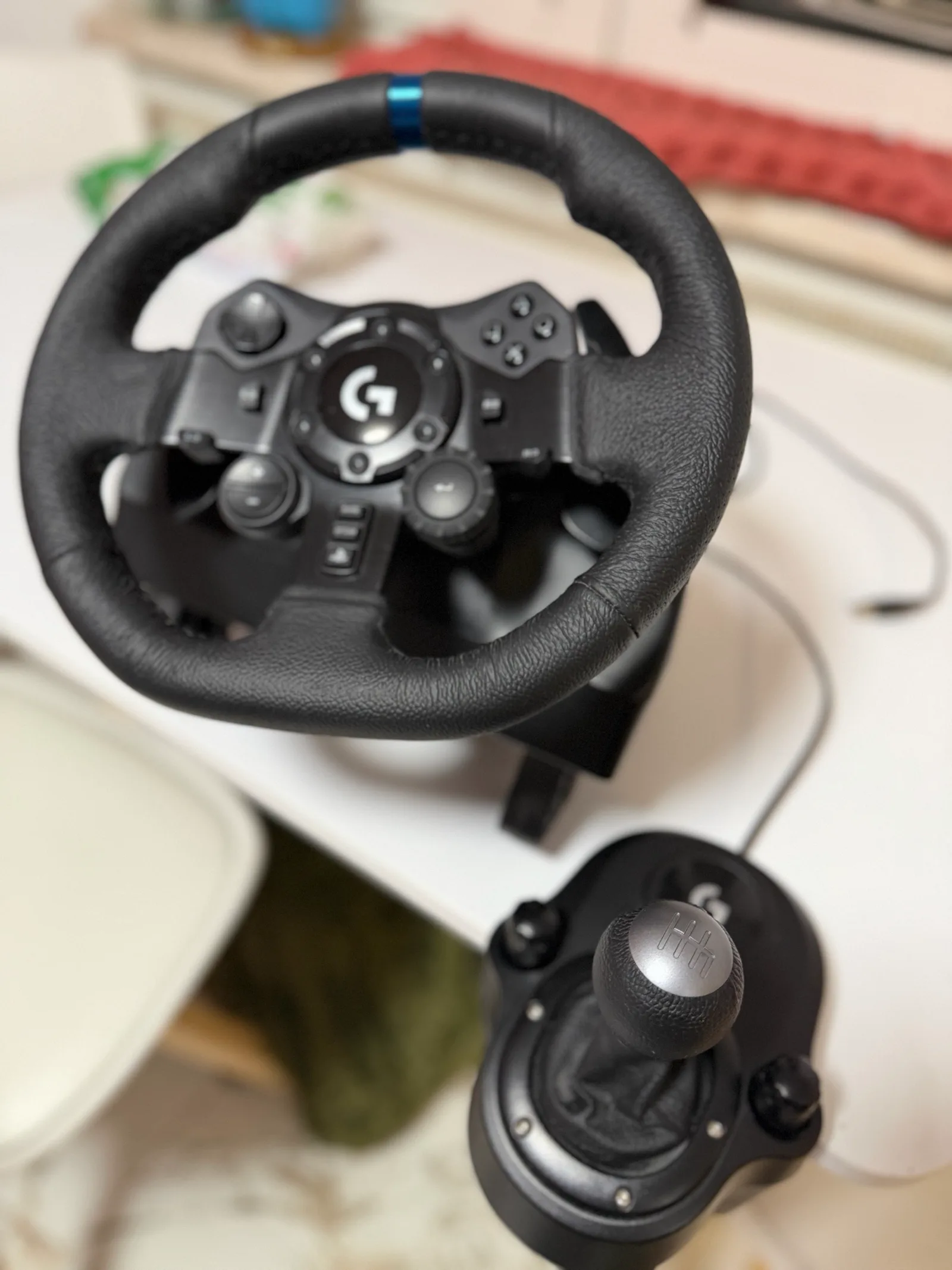 Lenkrad Logitech G923 + Shifter